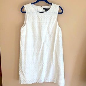French Connection Sleeveless White Dress